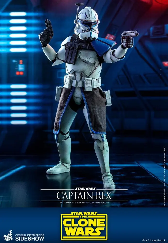 Star Wars The Clone Wars Figurina de acțiune 1/6 Captain Rex 30 cm poza produsului