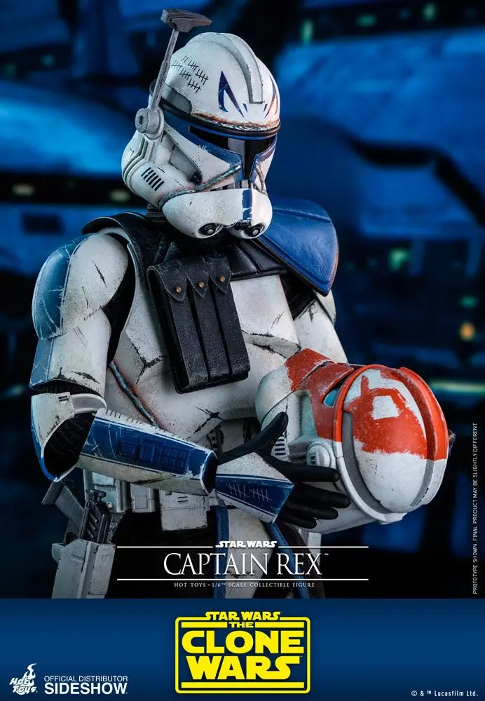 Star Wars The Clone Wars Figurina de acțiune 1/6 Captain Rex 30 cm poza produsului