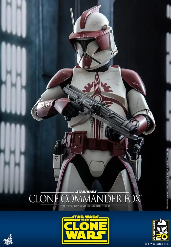 Star Wars: The Clone Wars Figurina de Acțiune 1/6 Clone Commander Fox 30 cm poza produsului