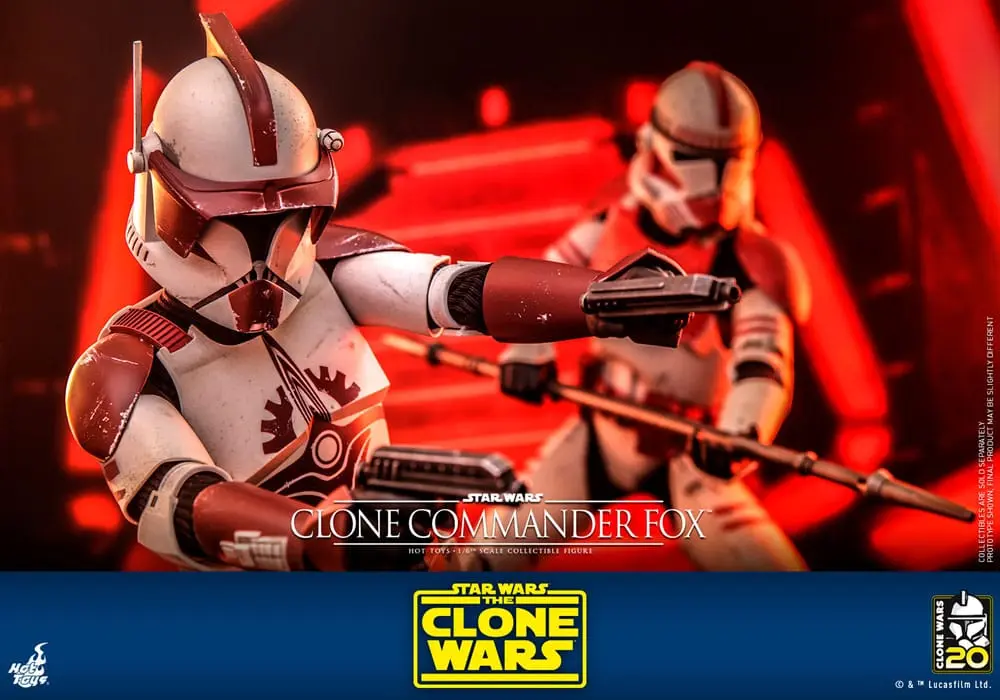 Star Wars: The Clone Wars Figurina de Acțiune 1/6 Clone Commander Fox 30 cm poza produsului