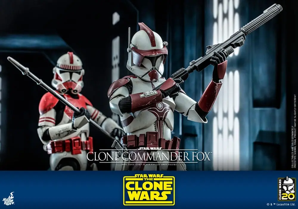 Star Wars: The Clone Wars Figurina de Acțiune 1/6 Clone Commander Fox 30 cm poza produsului
