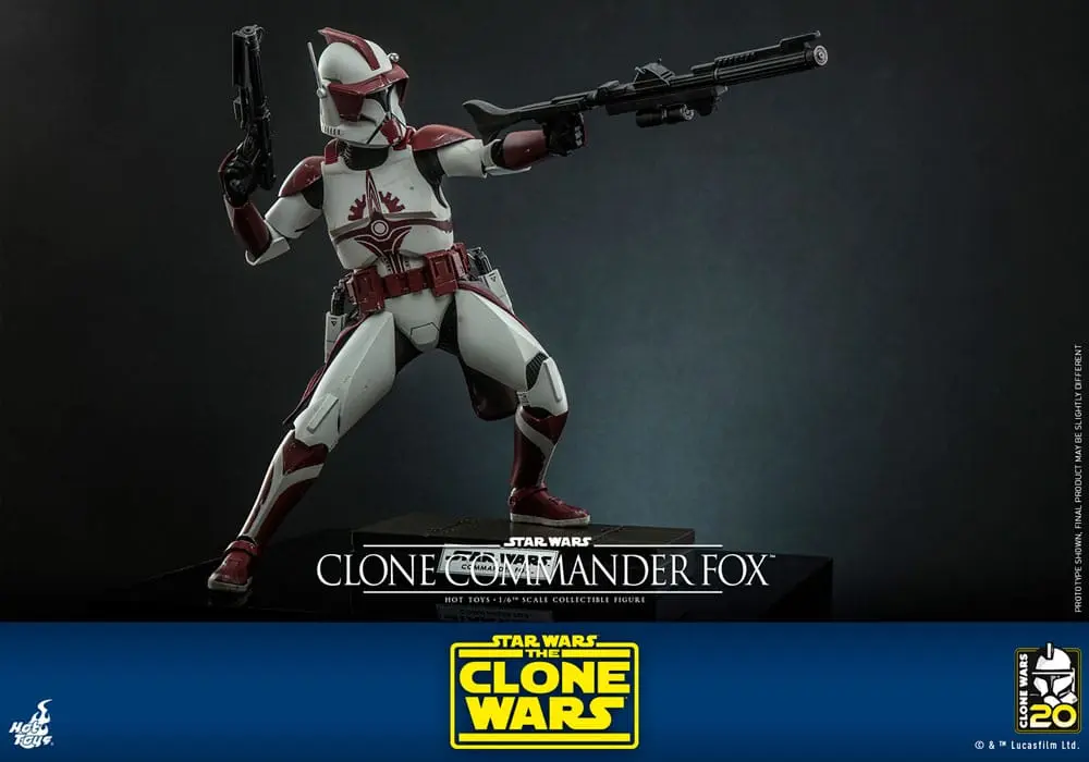 Star Wars: The Clone Wars Figurina de Acțiune 1/6 Clone Commander Fox 30 cm poza produsului