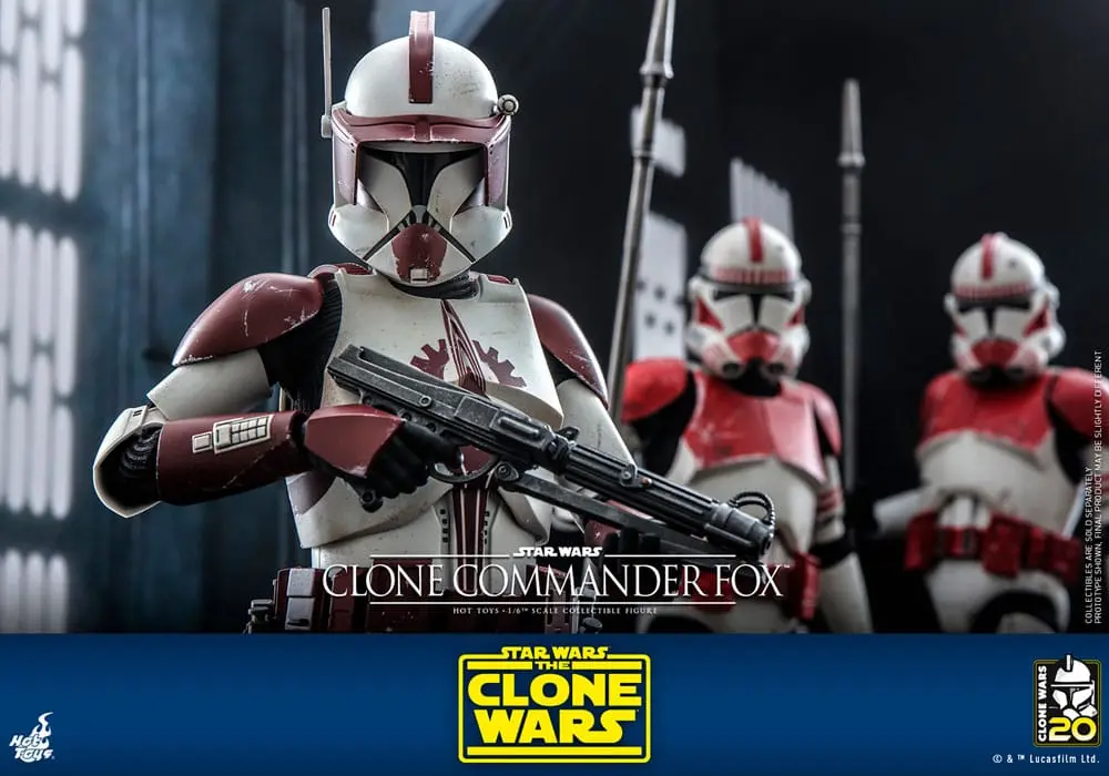 Star Wars: The Clone Wars Figurina de Acțiune 1/6 Clone Commander Fox 30 cm poza produsului