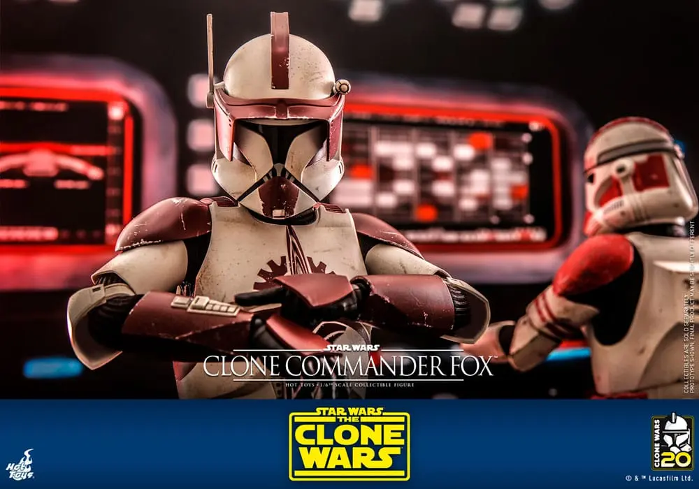 Star Wars: The Clone Wars Figurina de Acțiune 1/6 Clone Commander Fox 30 cm poza produsului