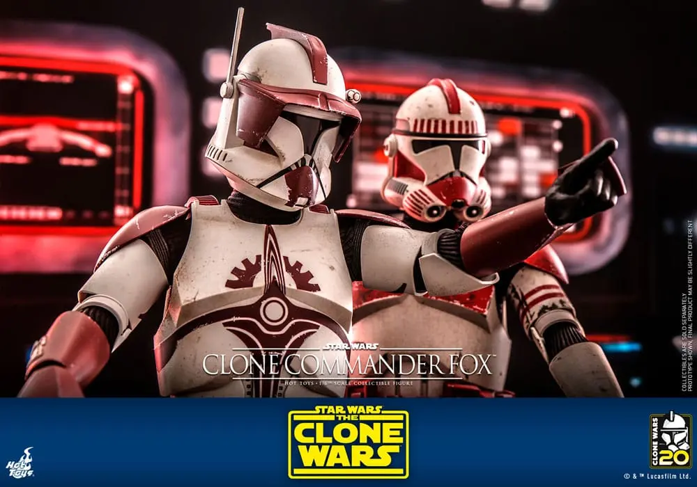 Star Wars: The Clone Wars Figurina de Acțiune 1/6 Clone Commander Fox 30 cm poza produsului