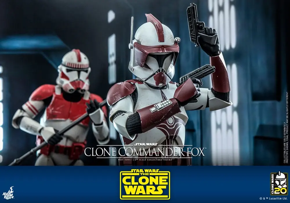 Star Wars: The Clone Wars Figurina de Acțiune 1/6 Clone Commander Fox 30 cm poza produsului