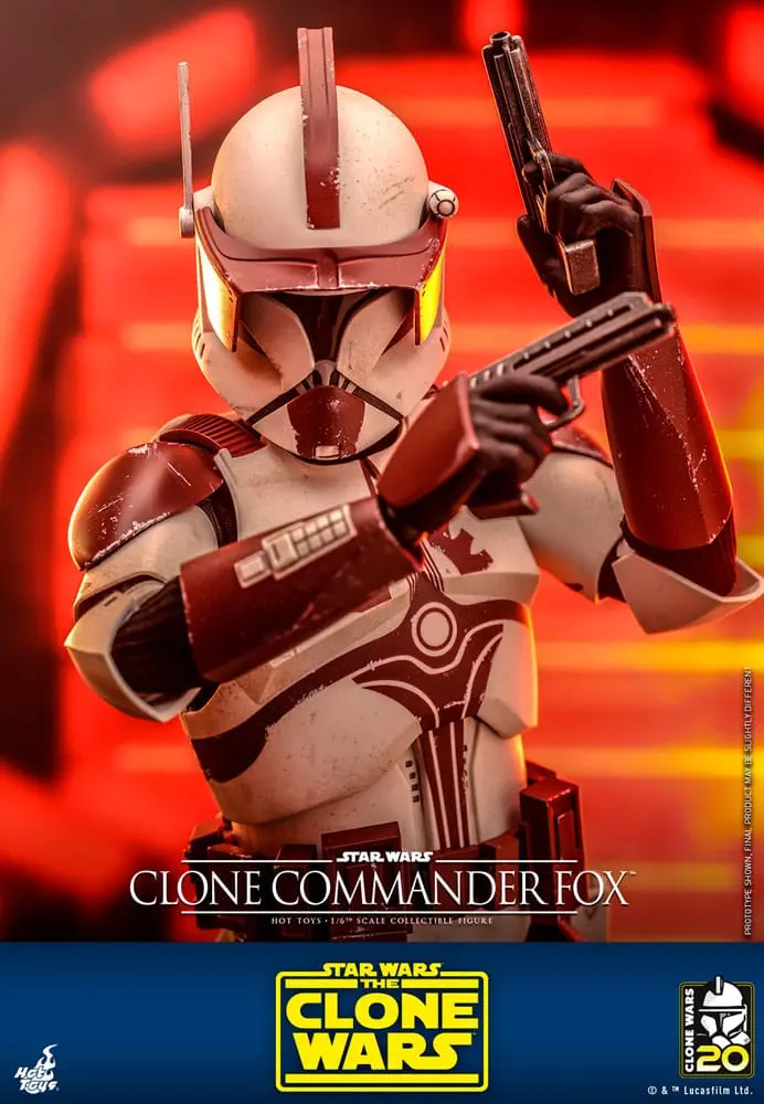 Star Wars: The Clone Wars Figurina de Acțiune 1/6 Clone Commander Fox 30 cm poza produsului