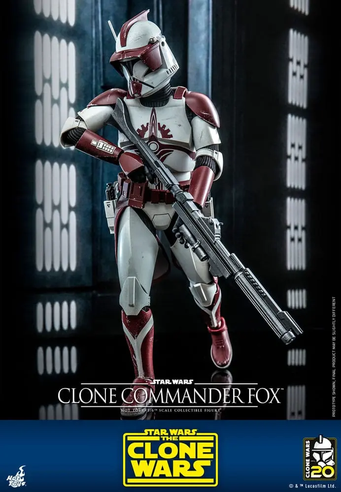 Star Wars: The Clone Wars Figurina de Acțiune 1/6 Clone Commander Fox 30 cm poza produsului