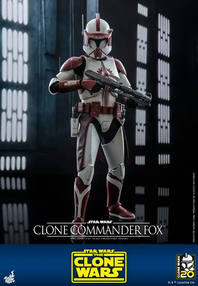 Star Wars: The Clone Wars Figurina de Acțiune 1/6 Clone Commander Fox 30 cm poza produsului