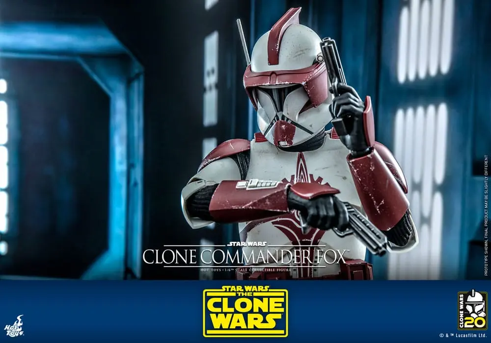 Star Wars: The Clone Wars Figurina de Acțiune 1/6 Clone Commander Fox 30 cm poza produsului