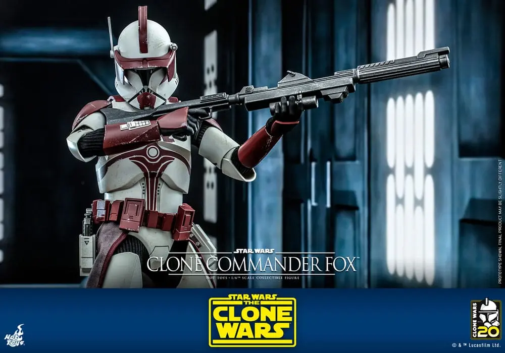Star Wars: The Clone Wars Figurina de Acțiune 1/6 Clone Commander Fox 30 cm poza produsului