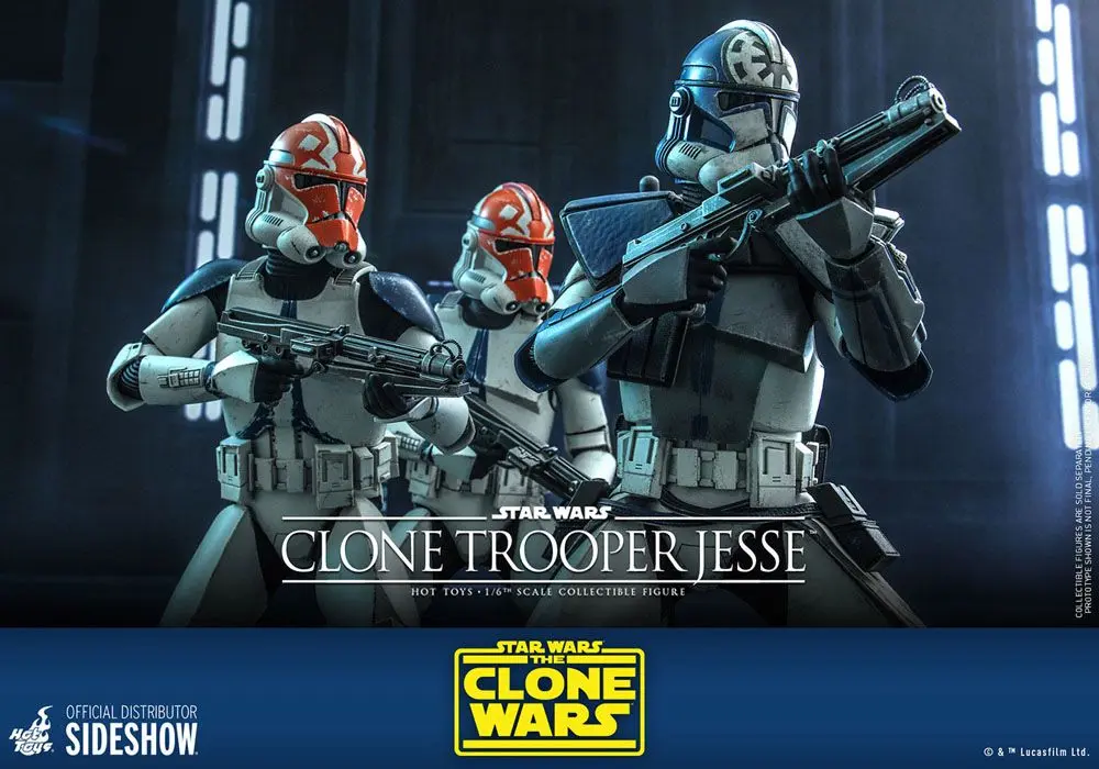 Star Wars The Clone Wars figurină de acțiune 1/6 Clone Trooper Jesse 30 cm poza produsului