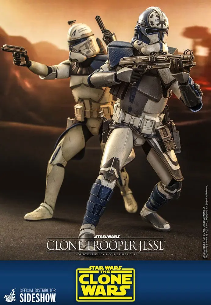 Star Wars The Clone Wars figurină de acțiune 1/6 Clone Trooper Jesse 30 cm poza produsului