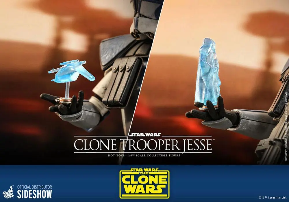 Star Wars The Clone Wars figurină de acțiune 1/6 Clone Trooper Jesse 30 cm poza produsului