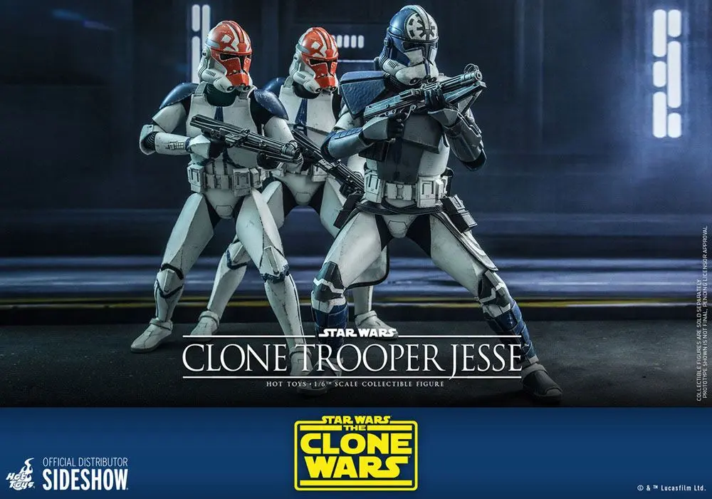 Star Wars The Clone Wars figurină de acțiune 1/6 Clone Trooper Jesse 30 cm poza produsului