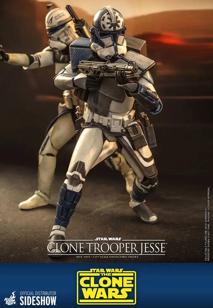 Star Wars The Clone Wars figurină de acțiune 1/6 Clone Trooper Jesse 30 cm poza produsului