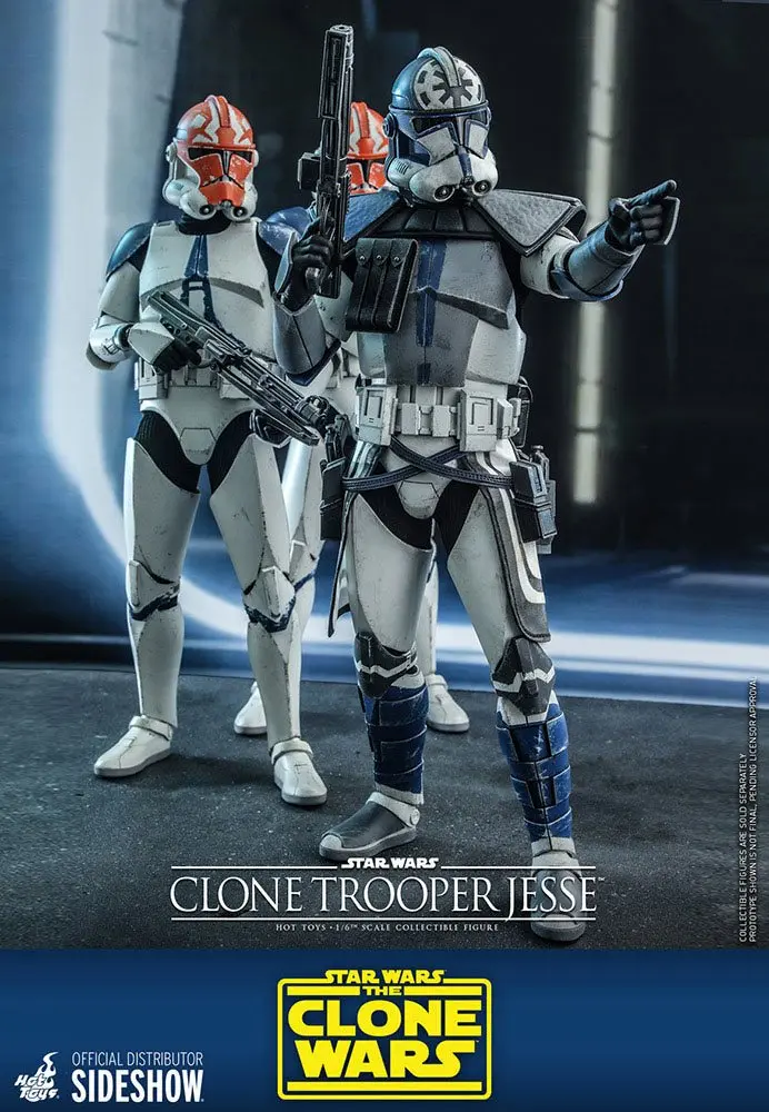 Star Wars The Clone Wars figurină de acțiune 1/6 Clone Trooper Jesse 30 cm poza produsului