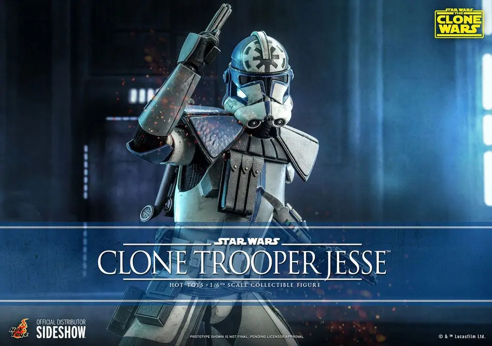 Star Wars The Clone Wars figurină de acțiune 1/6 Clone Trooper Jesse 30 cm poza produsului