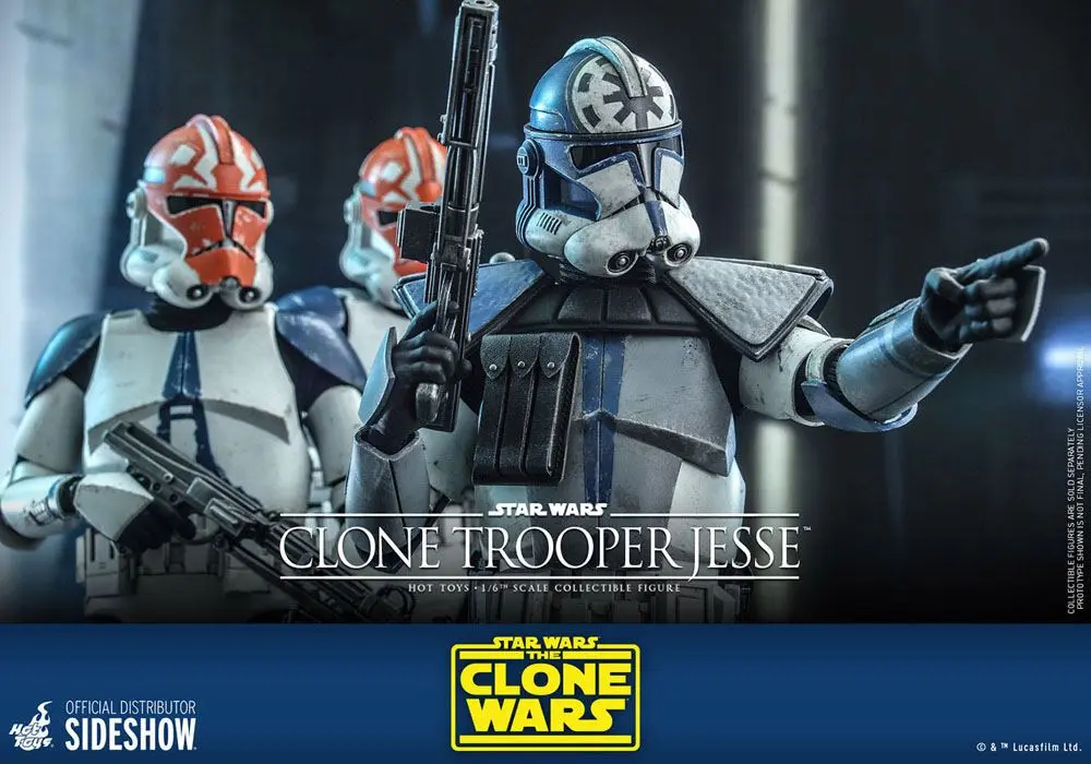 Star Wars The Clone Wars figurină de acțiune 1/6 Clone Trooper Jesse 30 cm poza produsului