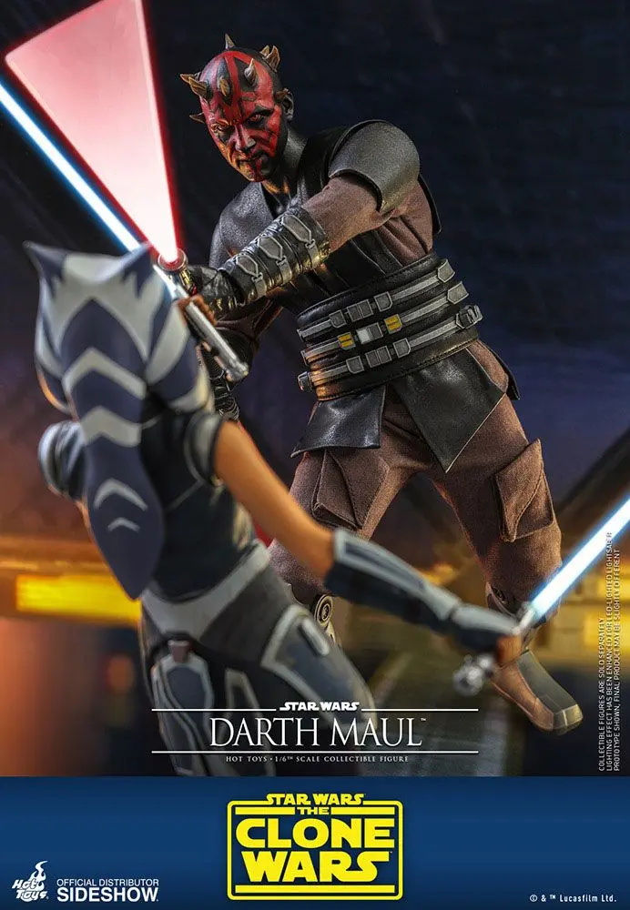 Star Wars The Clone Wars Figurina de acțiune 1/6 Darth Maul 29 cm poza produsului