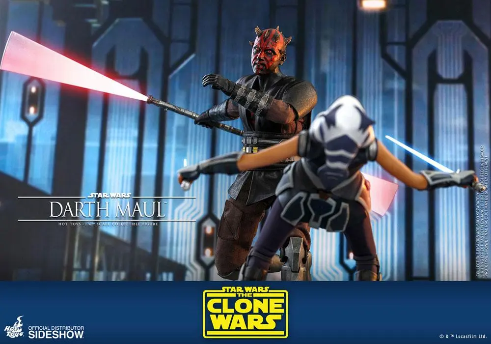 Star Wars The Clone Wars Figurina de acțiune 1/6 Darth Maul 29 cm poza produsului