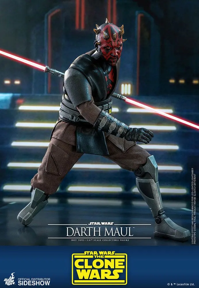 Star Wars The Clone Wars Figurina de acțiune 1/6 Darth Maul 29 cm poza produsului
