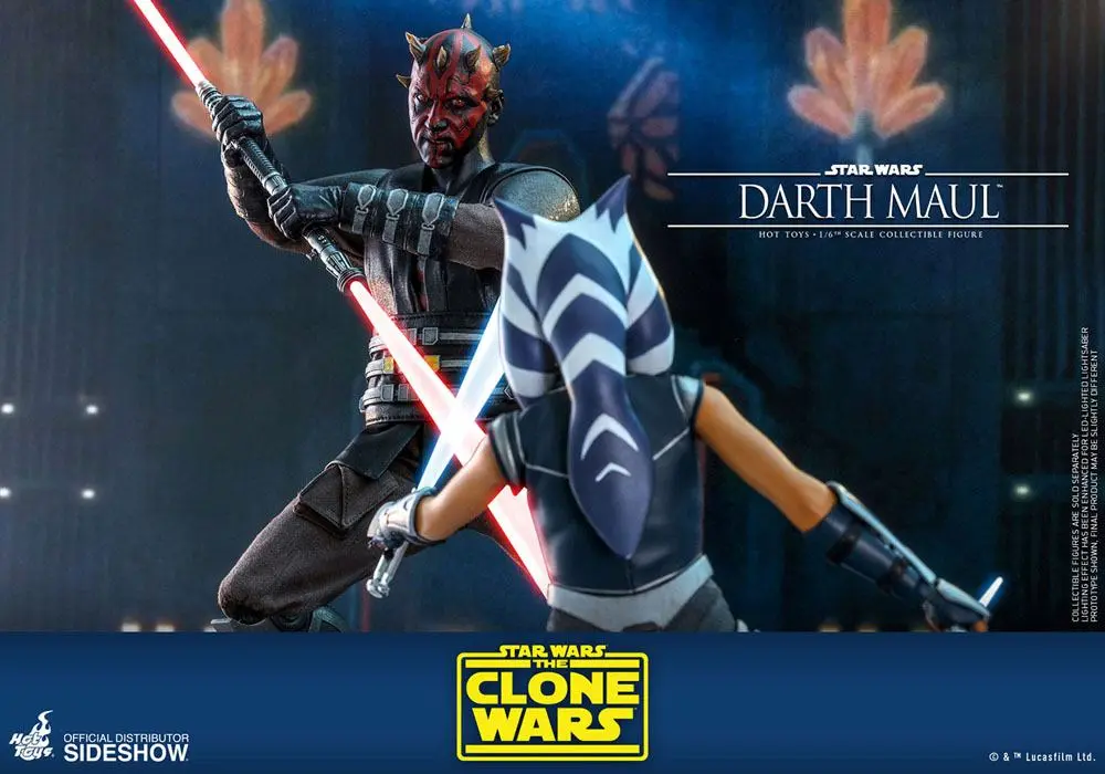 Star Wars The Clone Wars Figurina de acțiune 1/6 Darth Maul 29 cm poza produsului