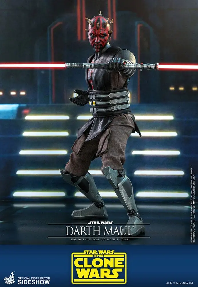 Star Wars The Clone Wars Figurina de acțiune 1/6 Darth Maul 29 cm poza produsului