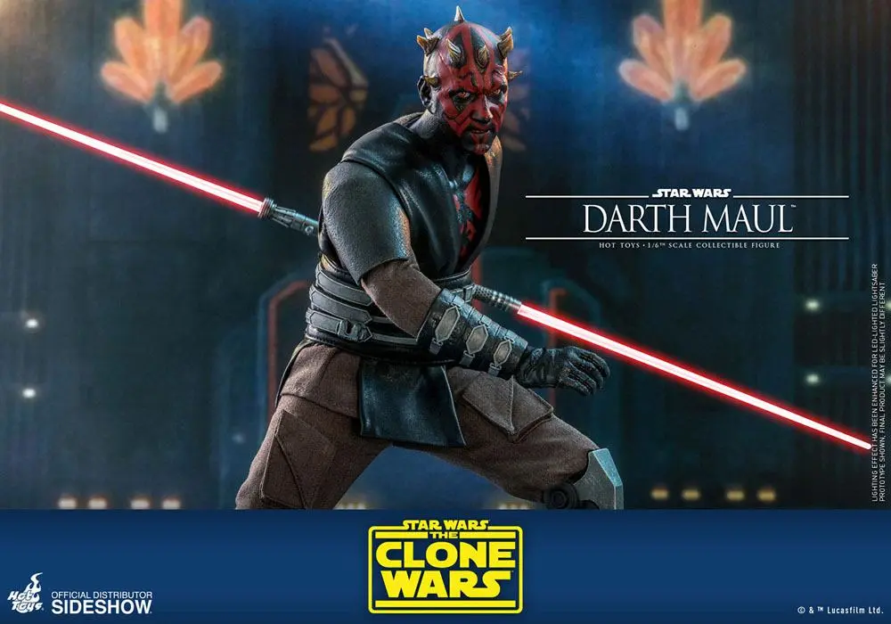Star Wars The Clone Wars Figurina de acțiune 1/6 Darth Maul 29 cm poza produsului