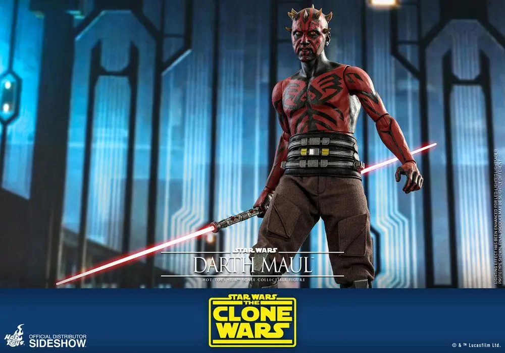 Star Wars The Clone Wars Figurina de acțiune 1/6 Darth Maul 29 cm poza produsului