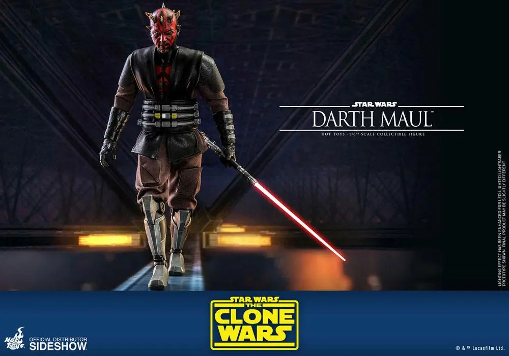 Star Wars The Clone Wars Figurina de acțiune 1/6 Darth Maul 29 cm poza produsului
