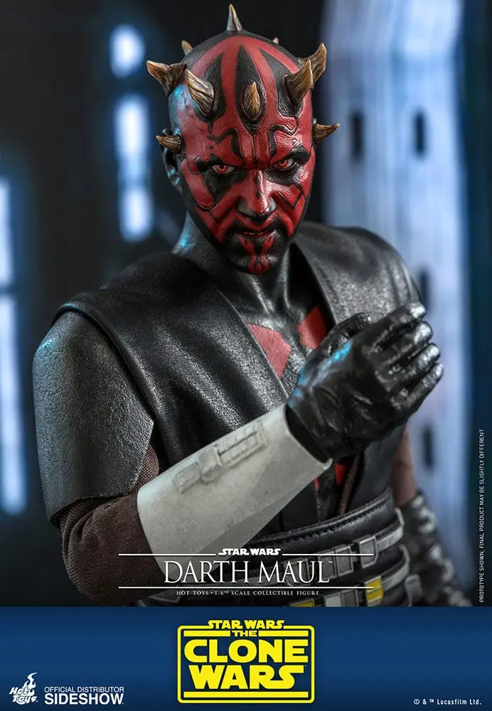 Star Wars The Clone Wars Figurina de acțiune 1/6 Darth Maul 29 cm poza produsului