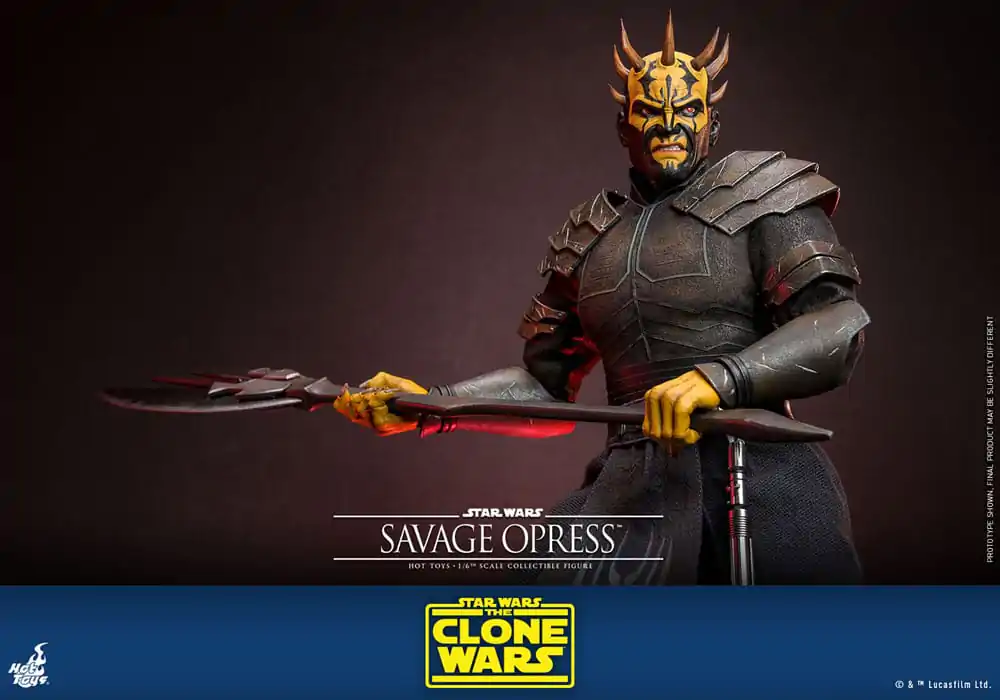 Star Wars: The Clone Wars Figurina de acțiune 1/6 Savage Opress 34 cm poza produsului