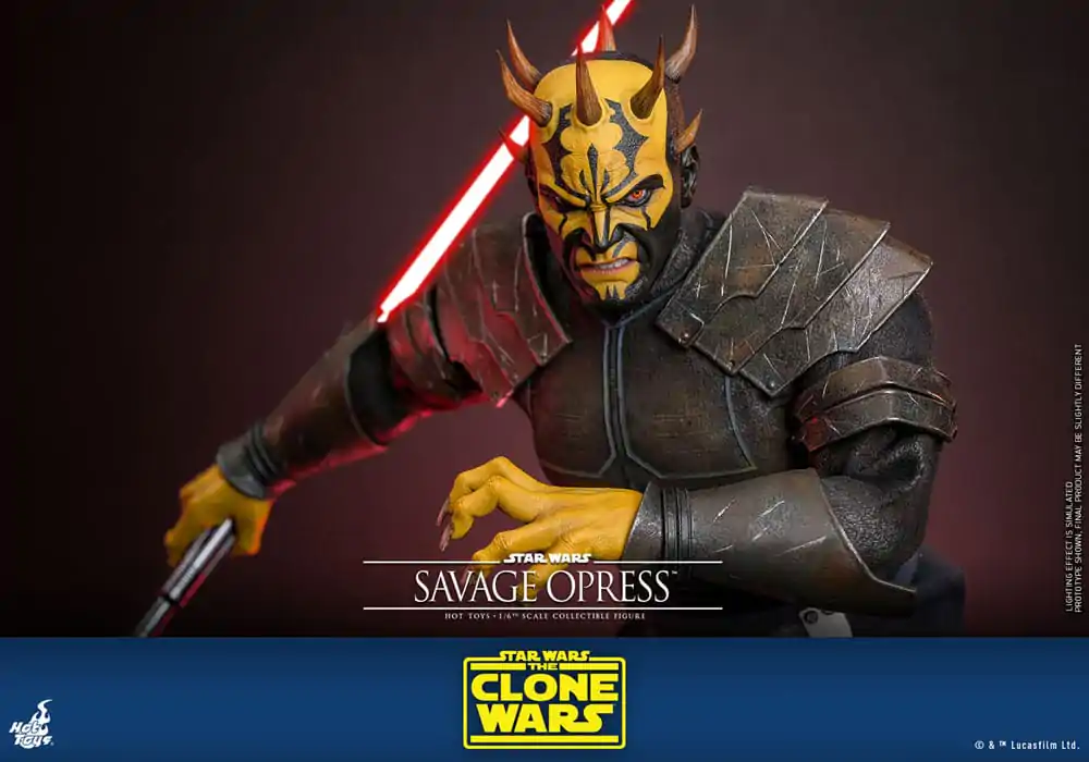 Star Wars: The Clone Wars Figurina de acțiune 1/6 Savage Opress 34 cm poza produsului