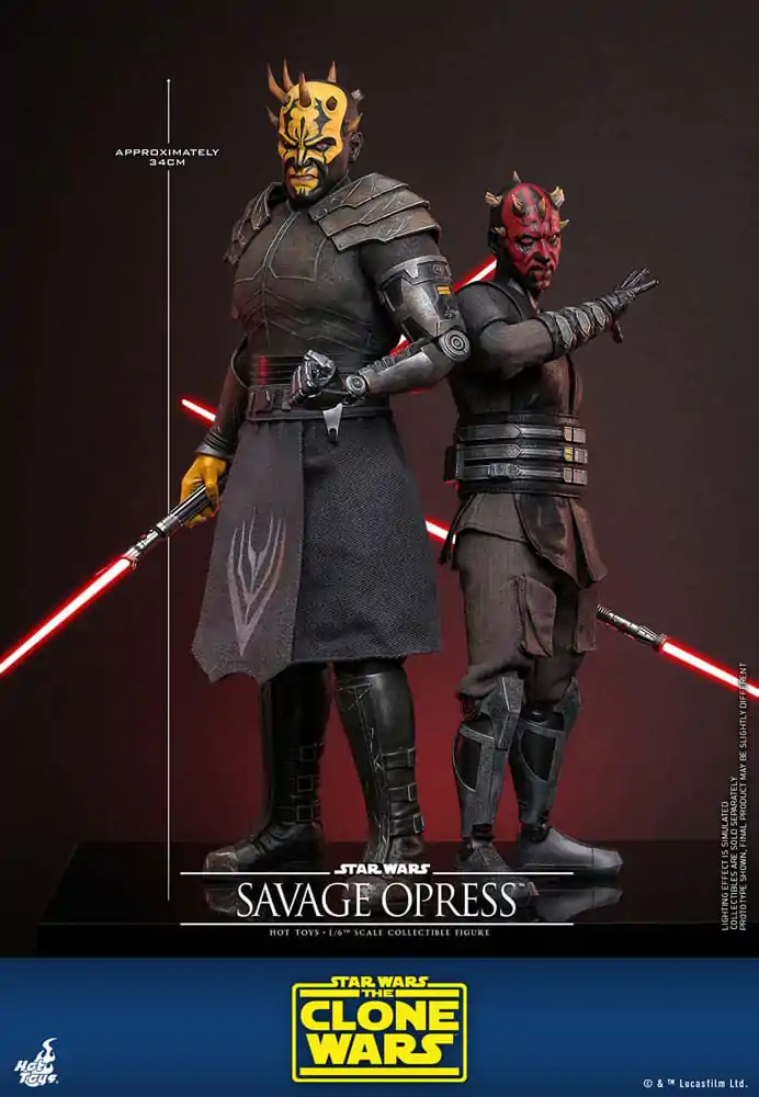 Star Wars: The Clone Wars Figurina de acțiune 1/6 Savage Opress 34 cm poza produsului