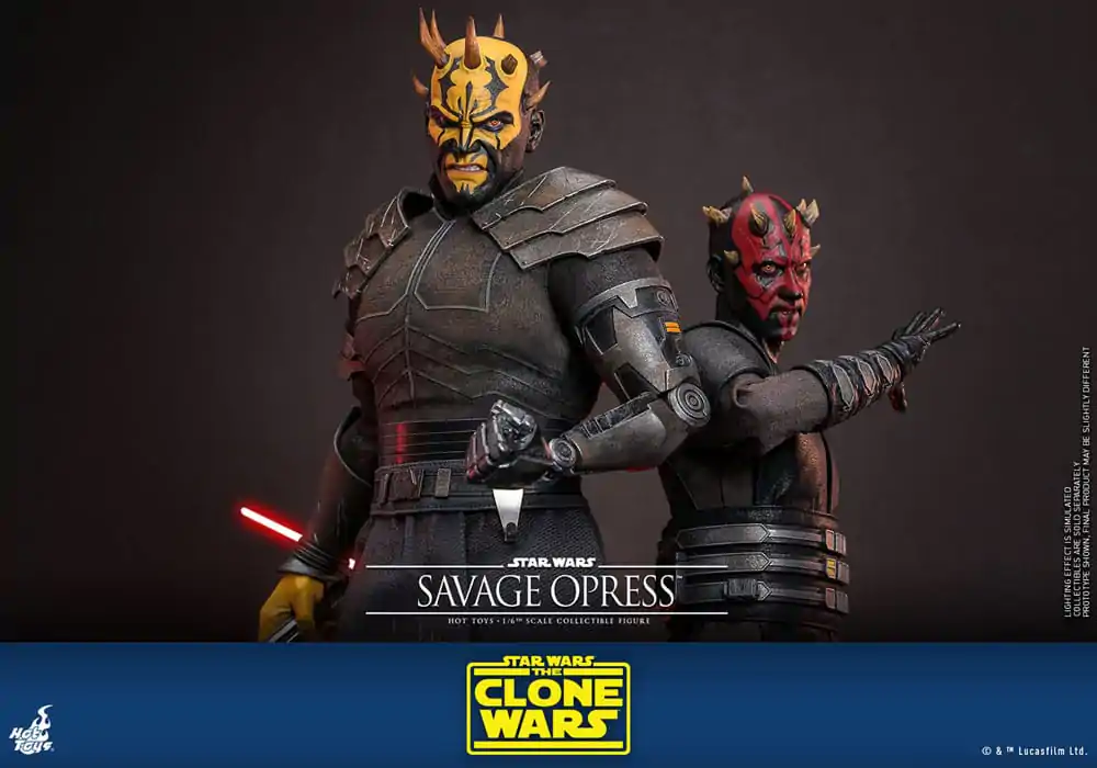 Star Wars: The Clone Wars Figurina de acțiune 1/6 Savage Opress 34 cm poza produsului