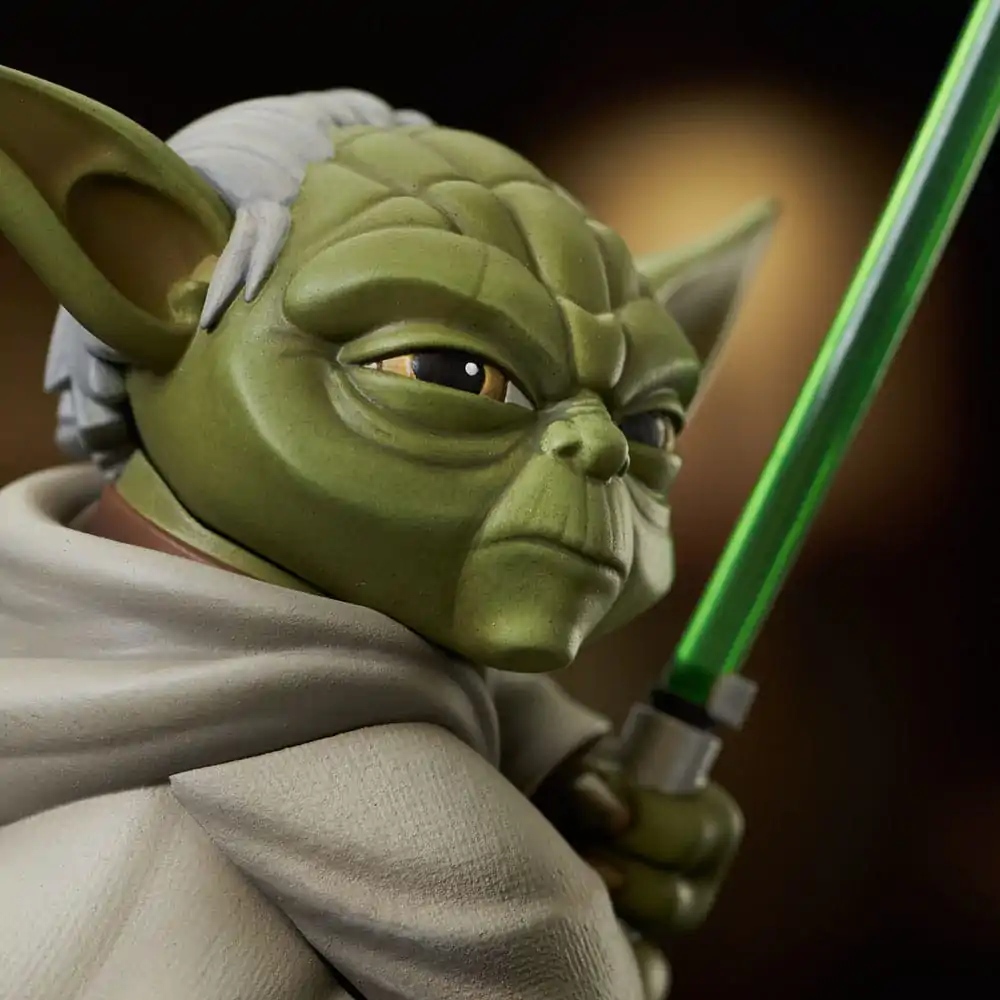 Star Wars The Clone Wars Bust 1/7 Yoda 13 cm poza produsului