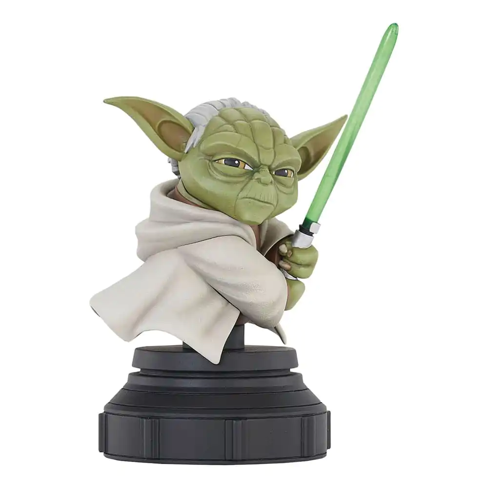 Star Wars The Clone Wars Bust 1/7 Yoda 13 cm poza produsului