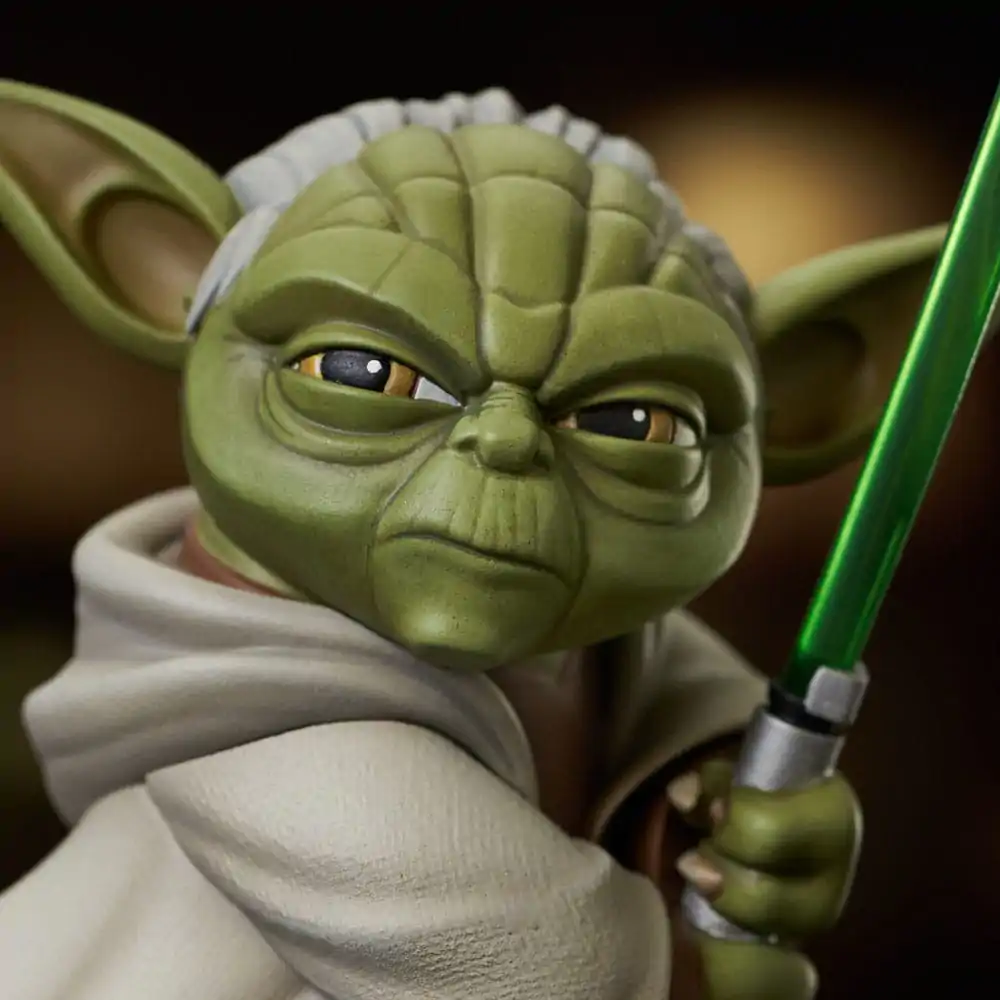 Star Wars The Clone Wars Bust 1/7 Yoda 13 cm poza produsului