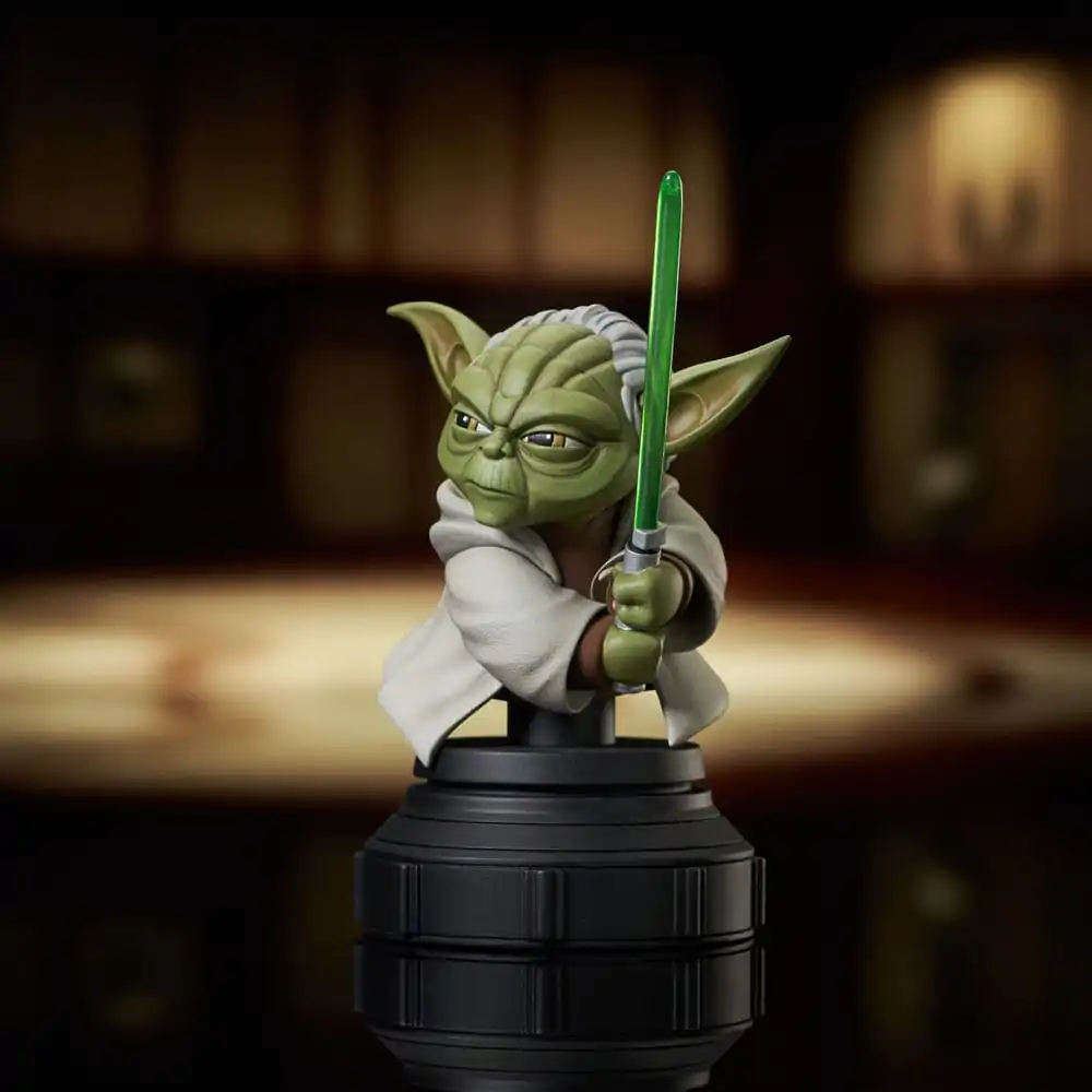Star Wars The Clone Wars Bust 1/7 Yoda 13 cm poza produsului