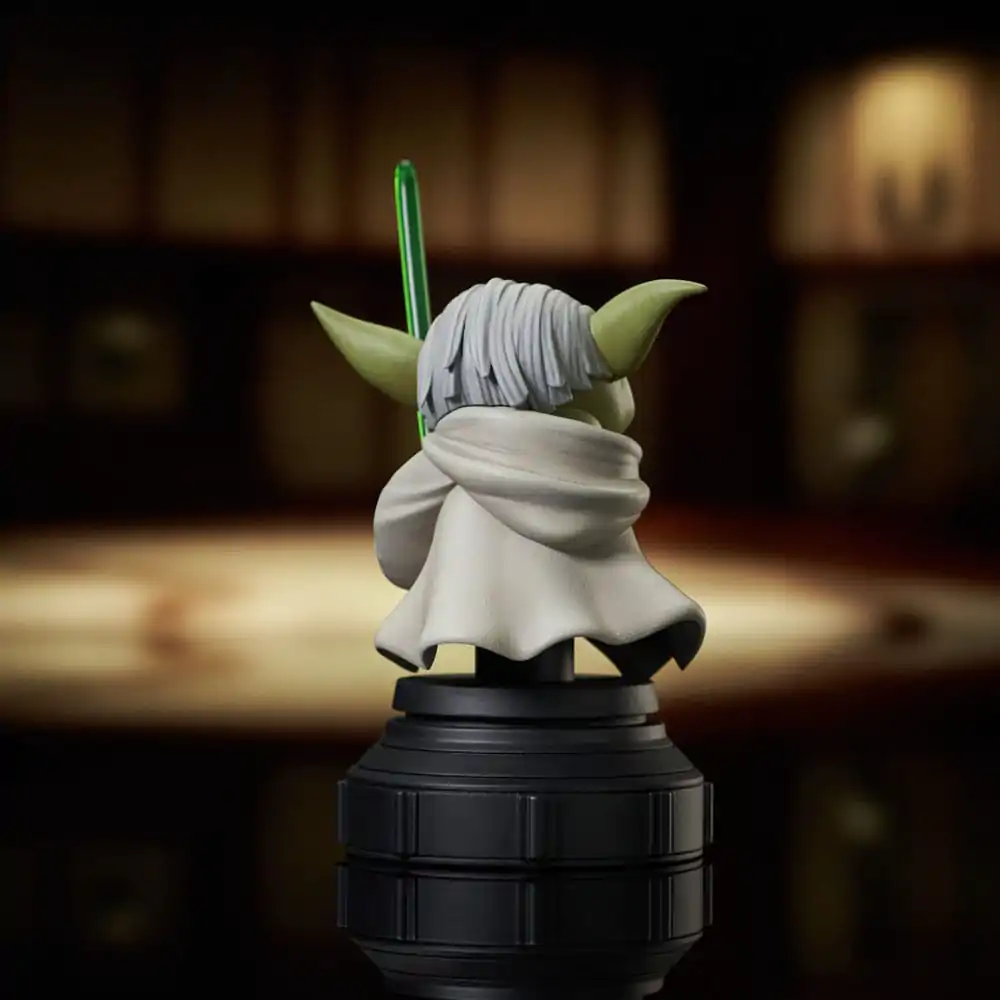 Star Wars The Clone Wars Bust 1/7 Yoda 13 cm poza produsului