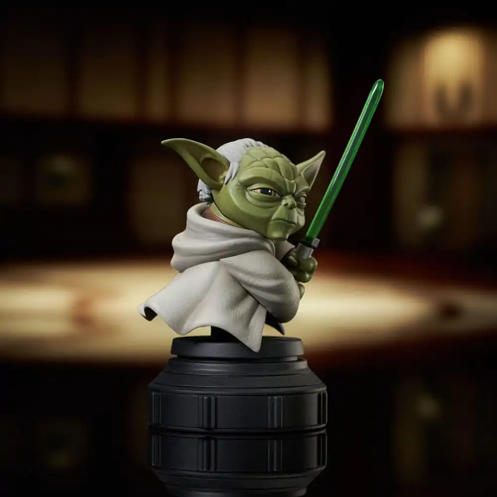 Star Wars The Clone Wars Bust 1/7 Yoda 13 cm poza produsului