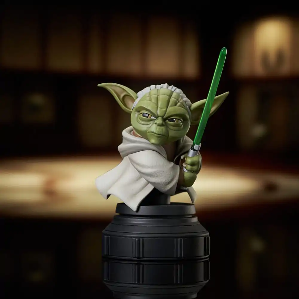 Star Wars The Clone Wars Bust 1/7 Yoda 13 cm poza produsului