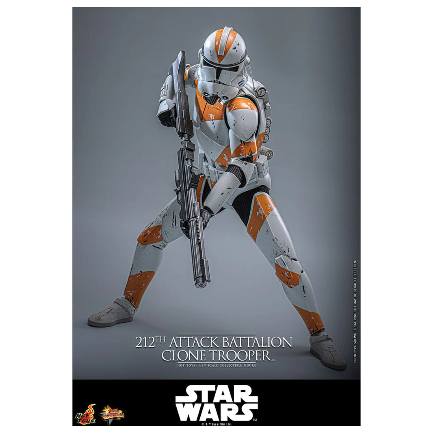 Star Wars: The Clone Wars figurina de actiune 1/6 212th Attack Battalion Clone Trooper 30 cm poza produsului