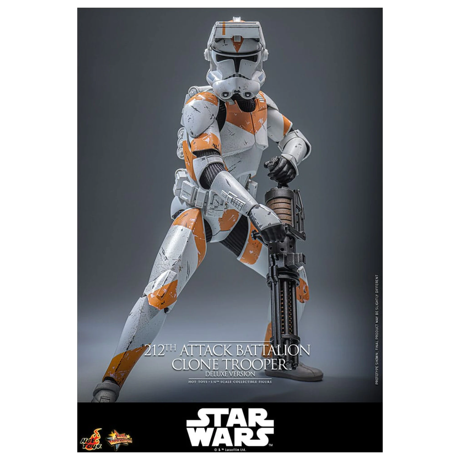 Star Wars: The Clone Wars figurina de acțiune 1/6 212th Attack Battalion Clone Trooper Versiune Deluxe 30 cm poza produsului
