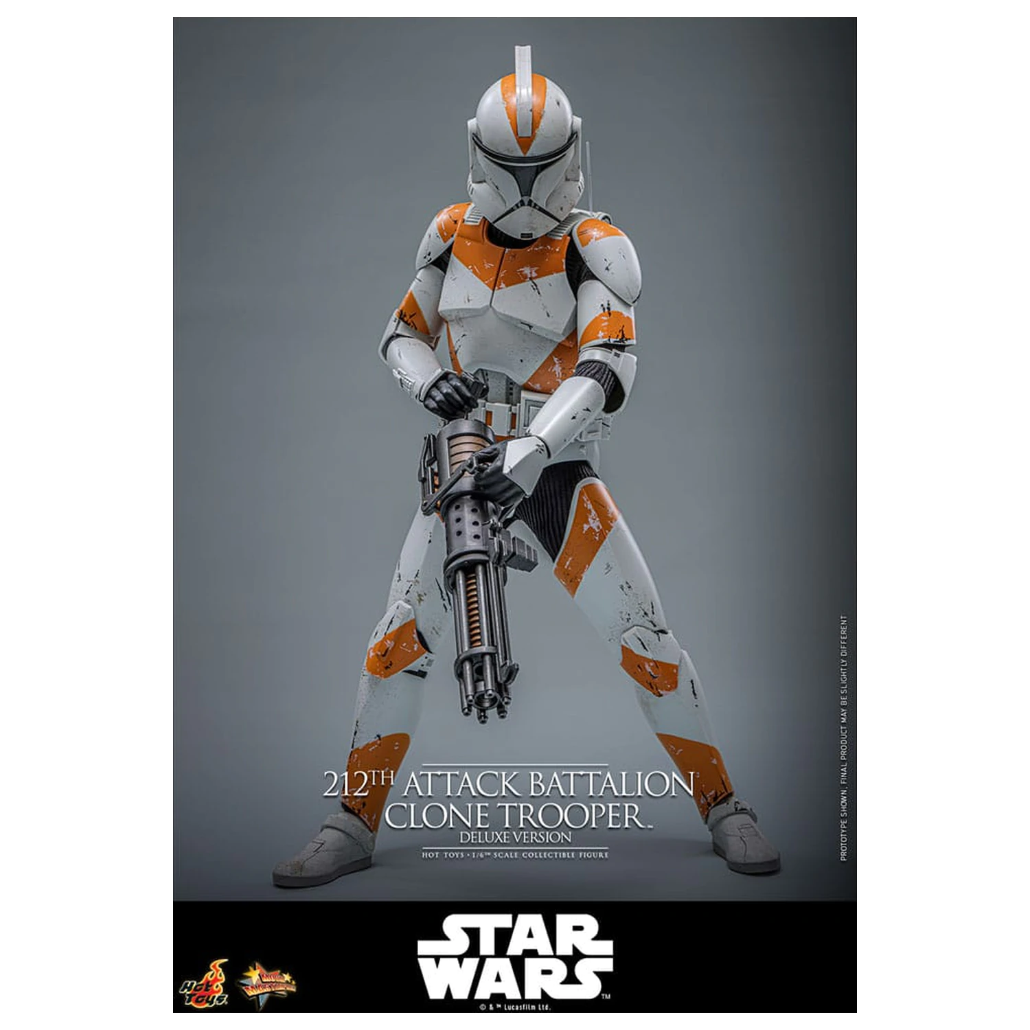 Star Wars: The Clone Wars figurina de acțiune 1/6 212th Attack Battalion Clone Trooper Versiune Deluxe 30 cm poza produsului