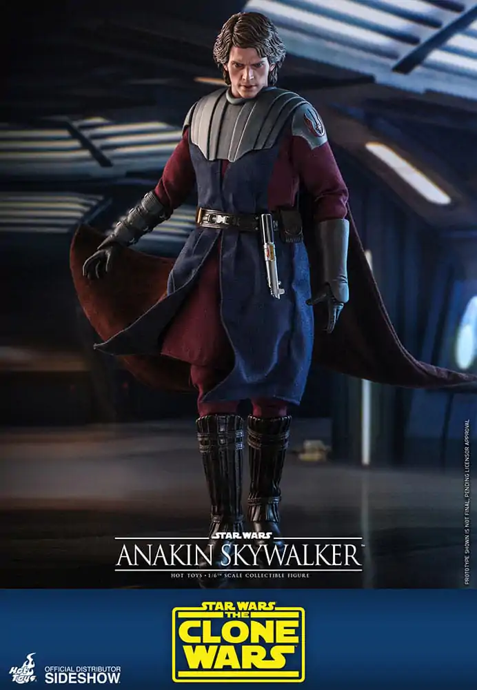 Star Wars: The Clone Wars - Anakin Skywalker Exclusive Figurina la scara 1:6 poza produsului