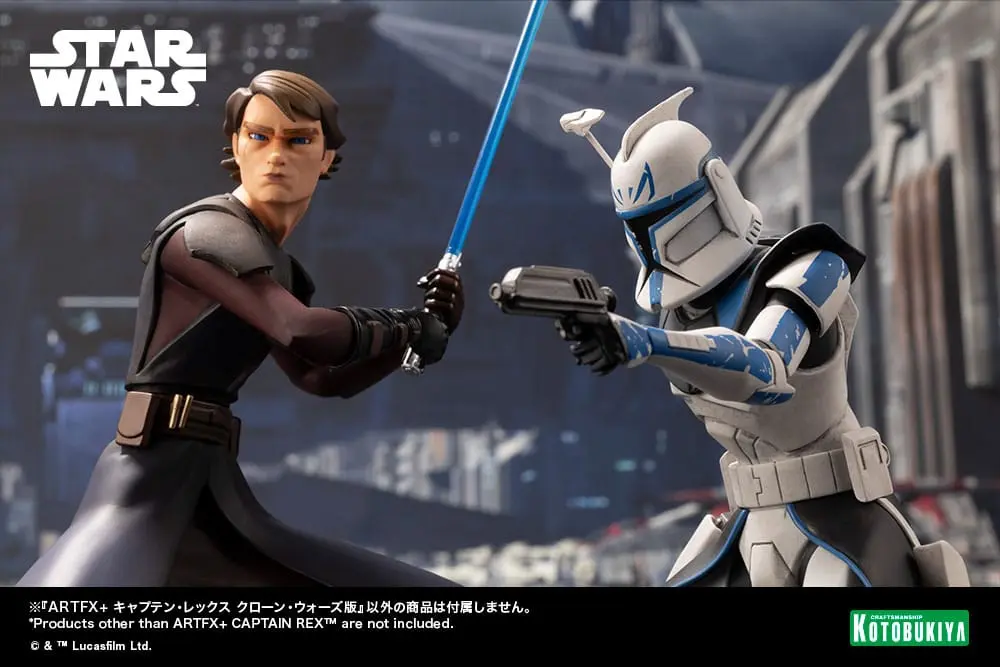 Star Wars The Clone Wars ARTFX Statuie 1/10 Captain Rex 16 cm poza produsului