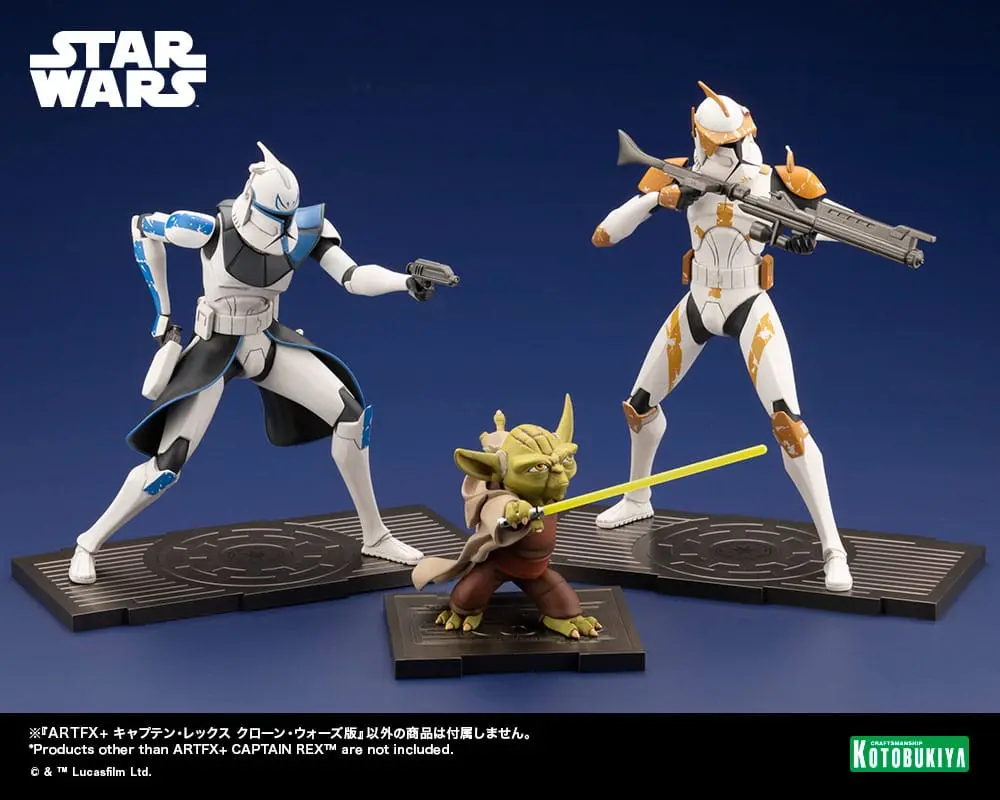 Star Wars The Clone Wars ARTFX Statuie 1/10 Captain Rex 16 cm poza produsului