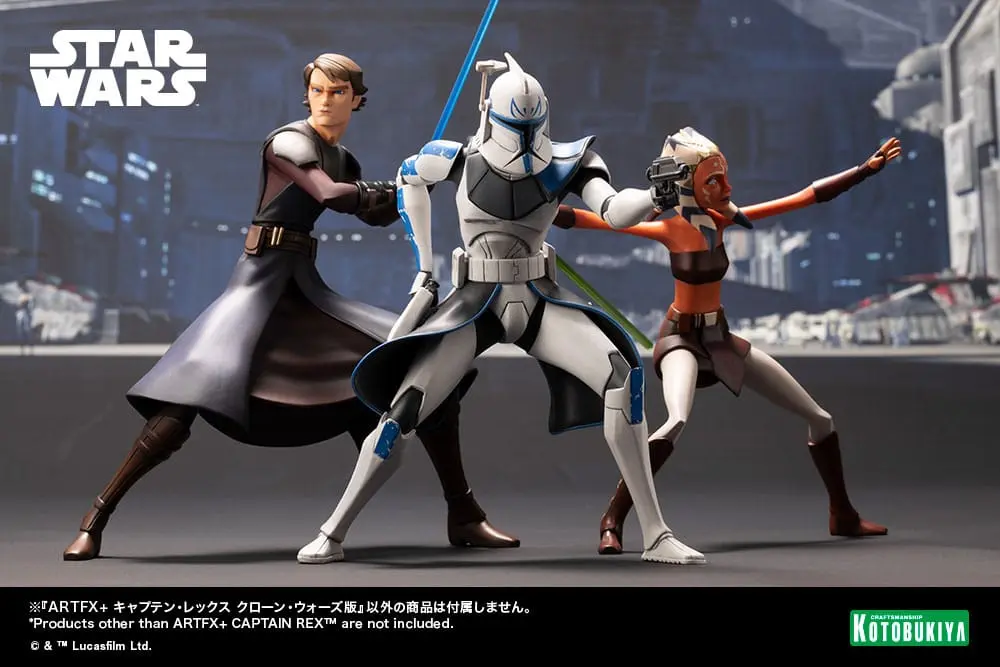 Star Wars The Clone Wars ARTFX Statuie 1/10 Captain Rex 16 cm poza produsului